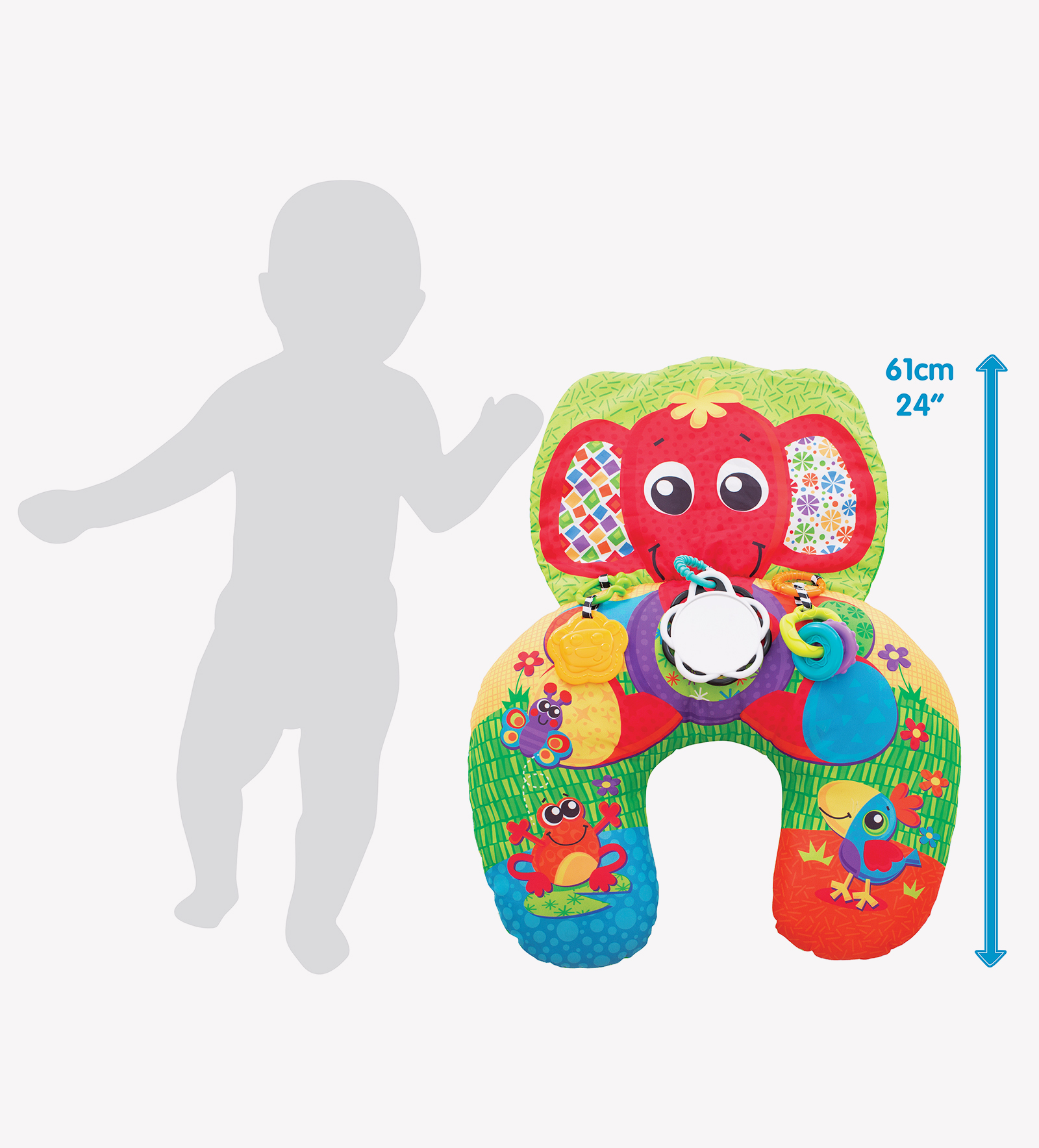 כרית פעילויות פיל, Playgro