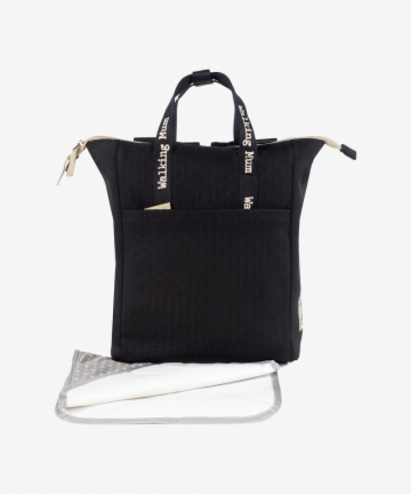 תיק החתלה ECO MUM BLACK