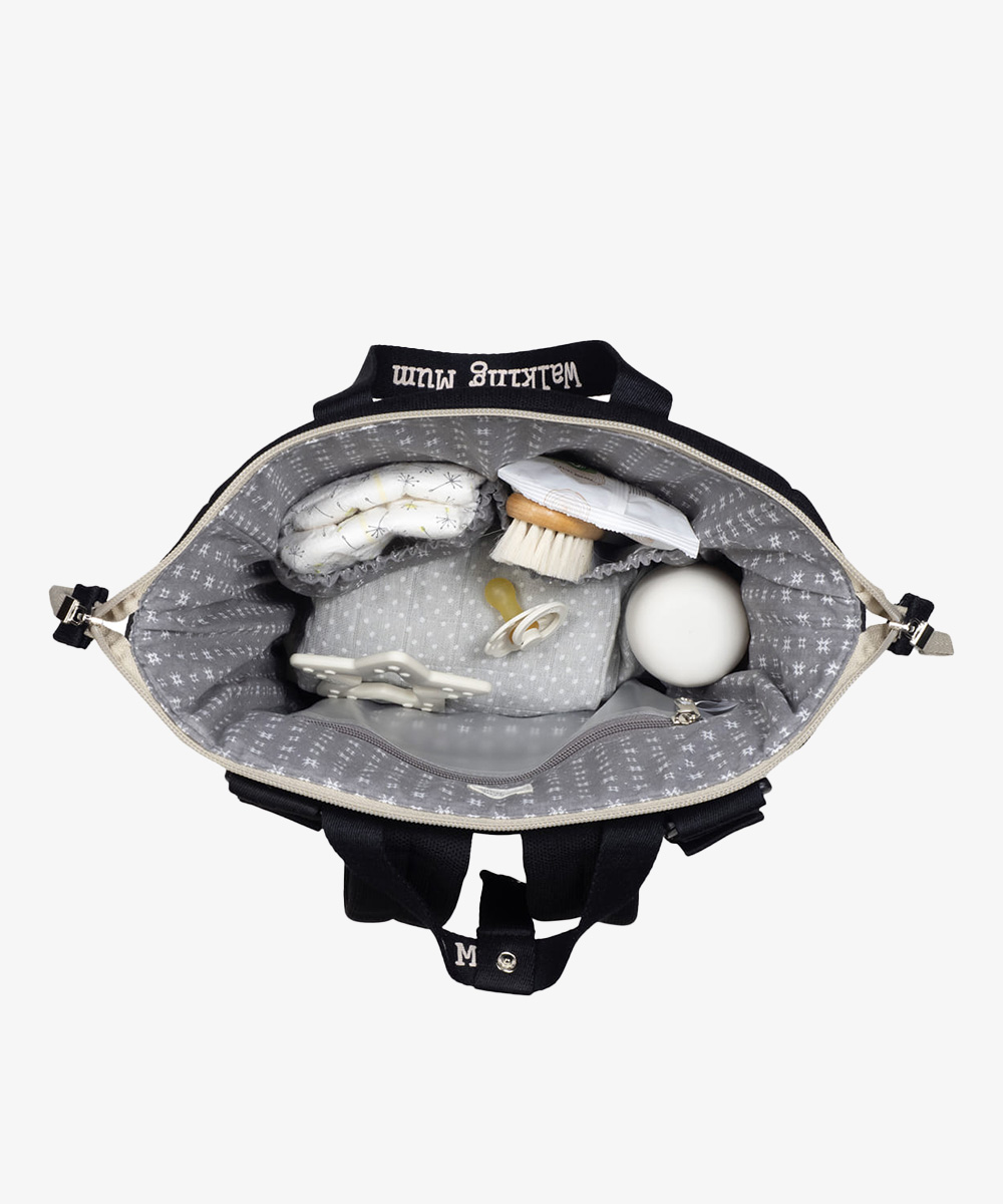 תיק החתלה ECO MUM BLACK