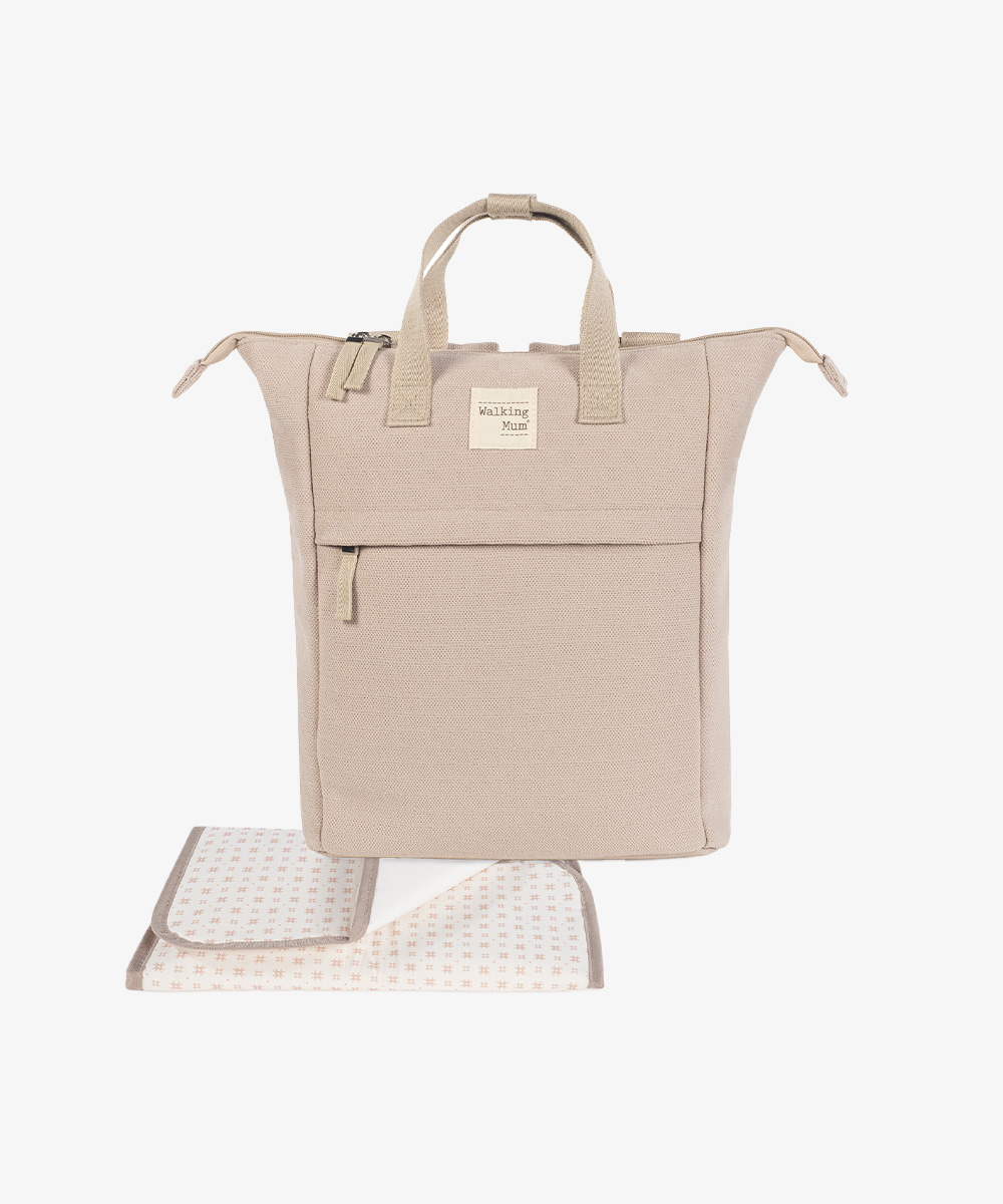 תיק החתלה  ECO MUM APRICOT