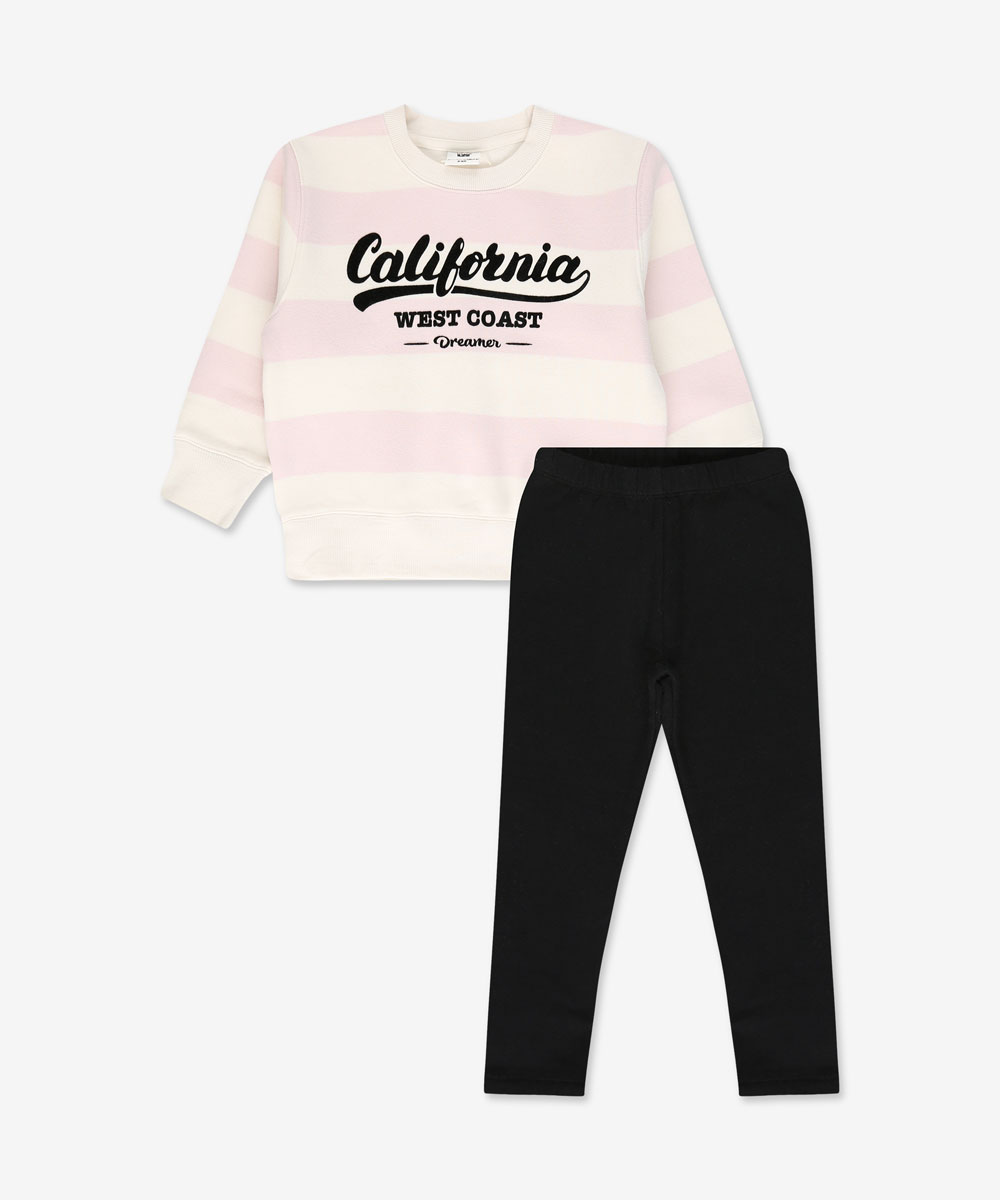 طقم يومي - زهري