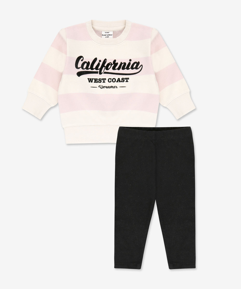 طقم يومي - زهري - ﺻﻮﺭﺓ اﻟﻤﻨﺘﺞ 1