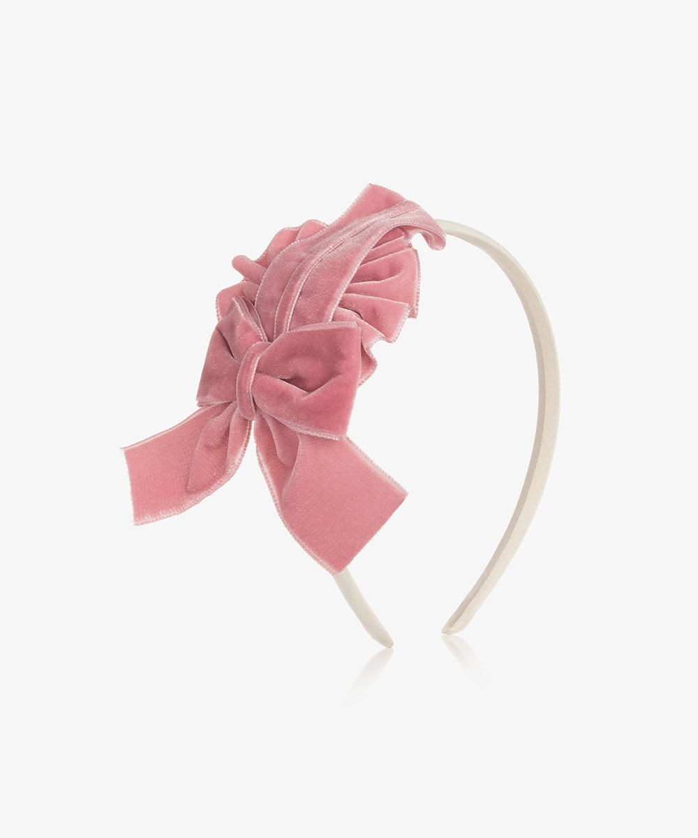 طوق شعر زهري - Velvet 