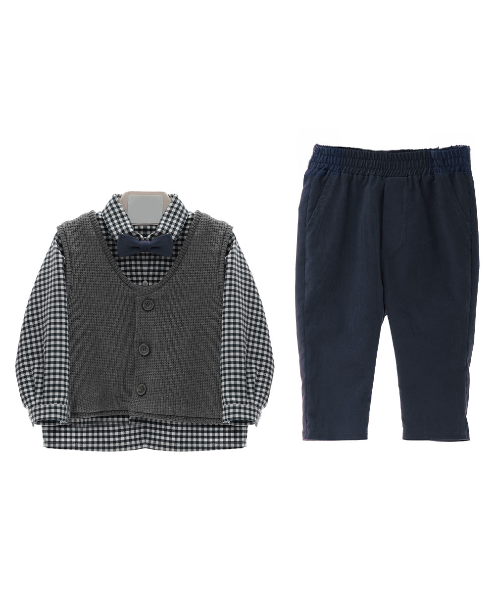 חליפת בנים 4 חלקים - OXFORD - תמונת מוצר 2