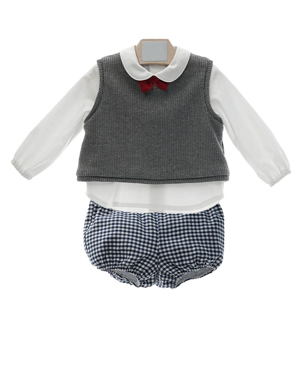 חליפת בנים 3 חלקים - OXFORD