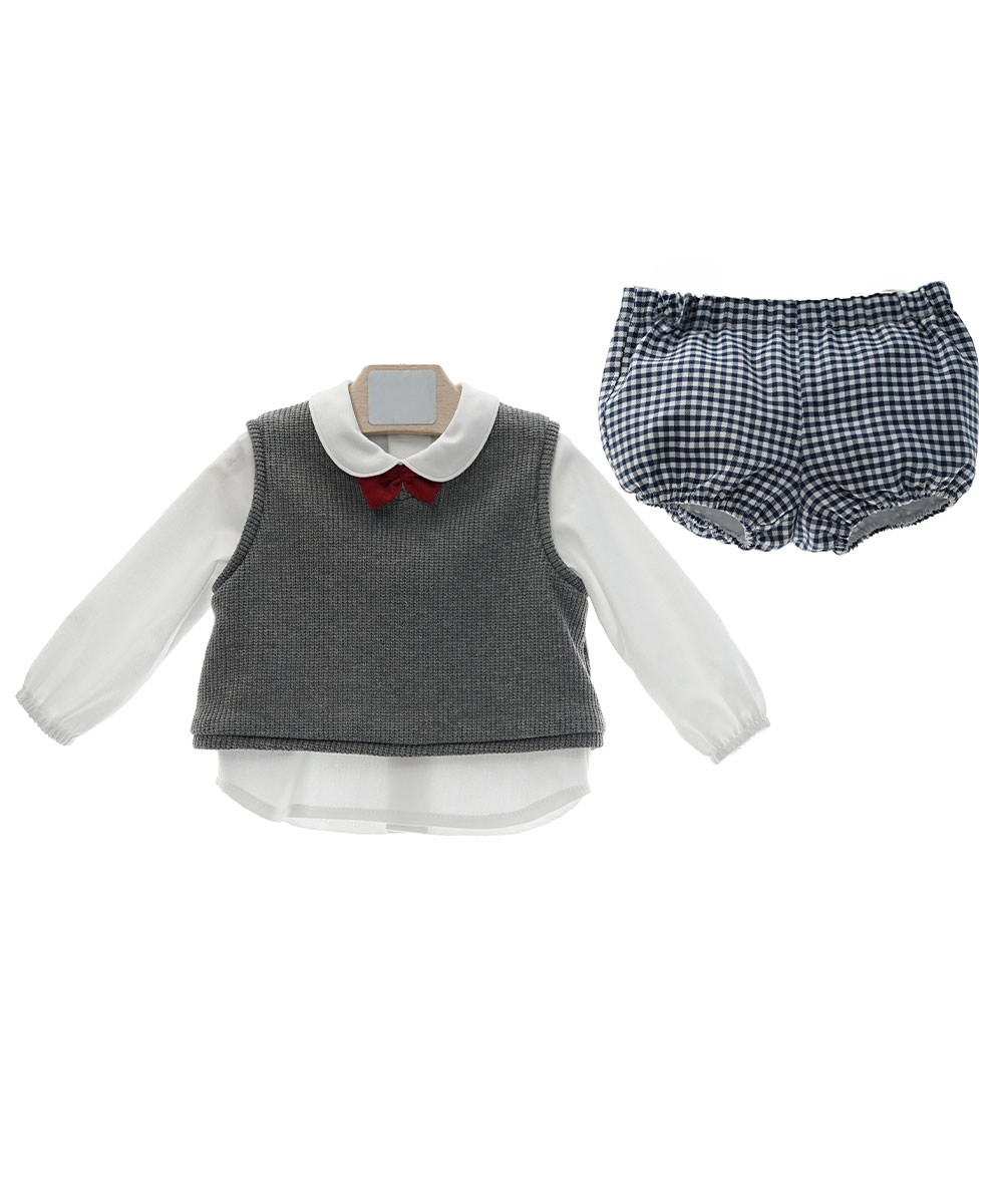 חליפת בנים 3 חלקים - OXFORD - תמונת מוצר 1