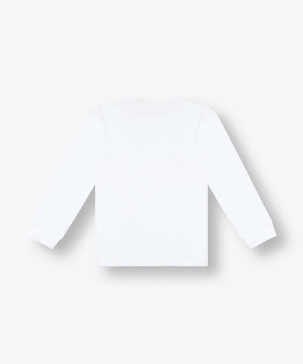 חולצת פלנל Minene - לבן - תמונת מוצר 1