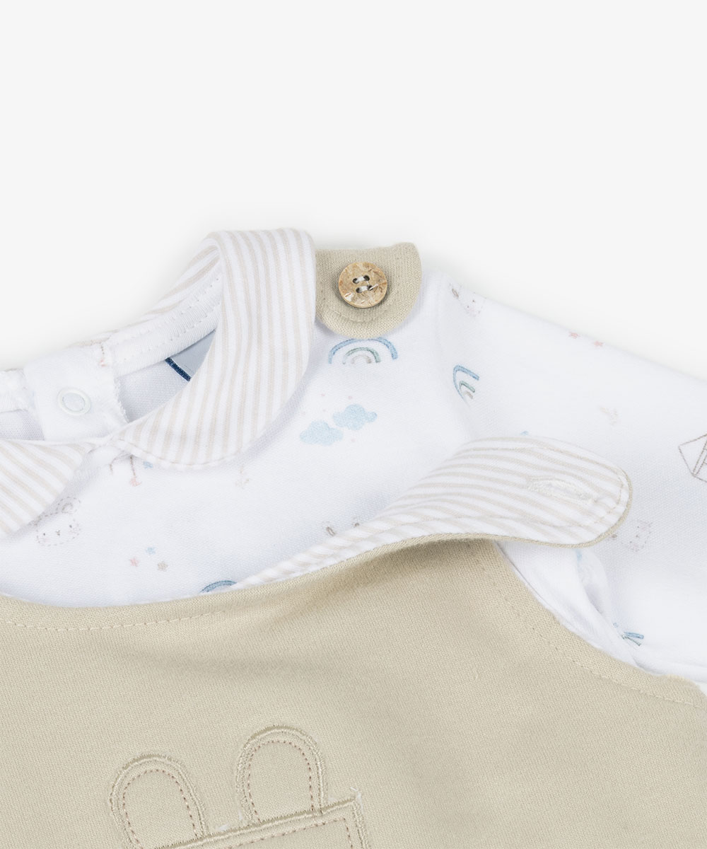 אוברול + חולצה - BLOOMS - תמונת מוצר 4