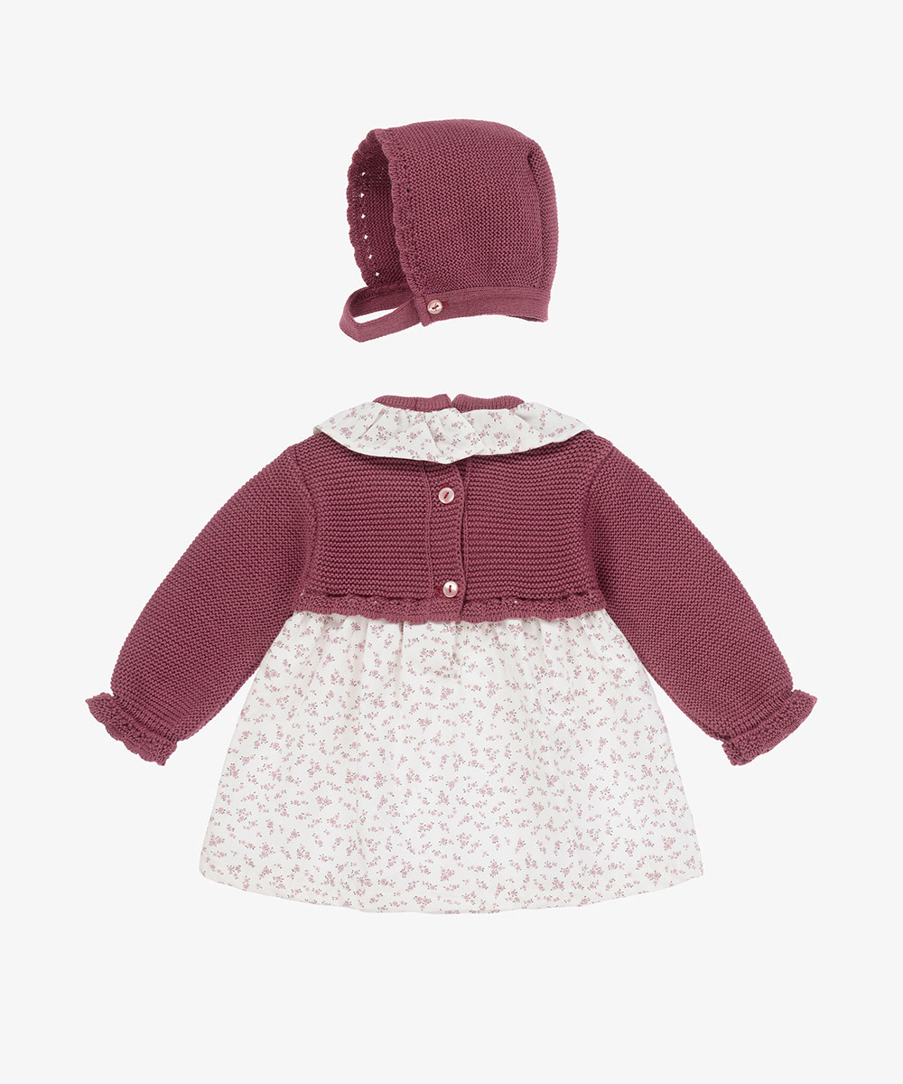 שמלה סרוגה + כובע - CEREZO - תמונת מוצר 3