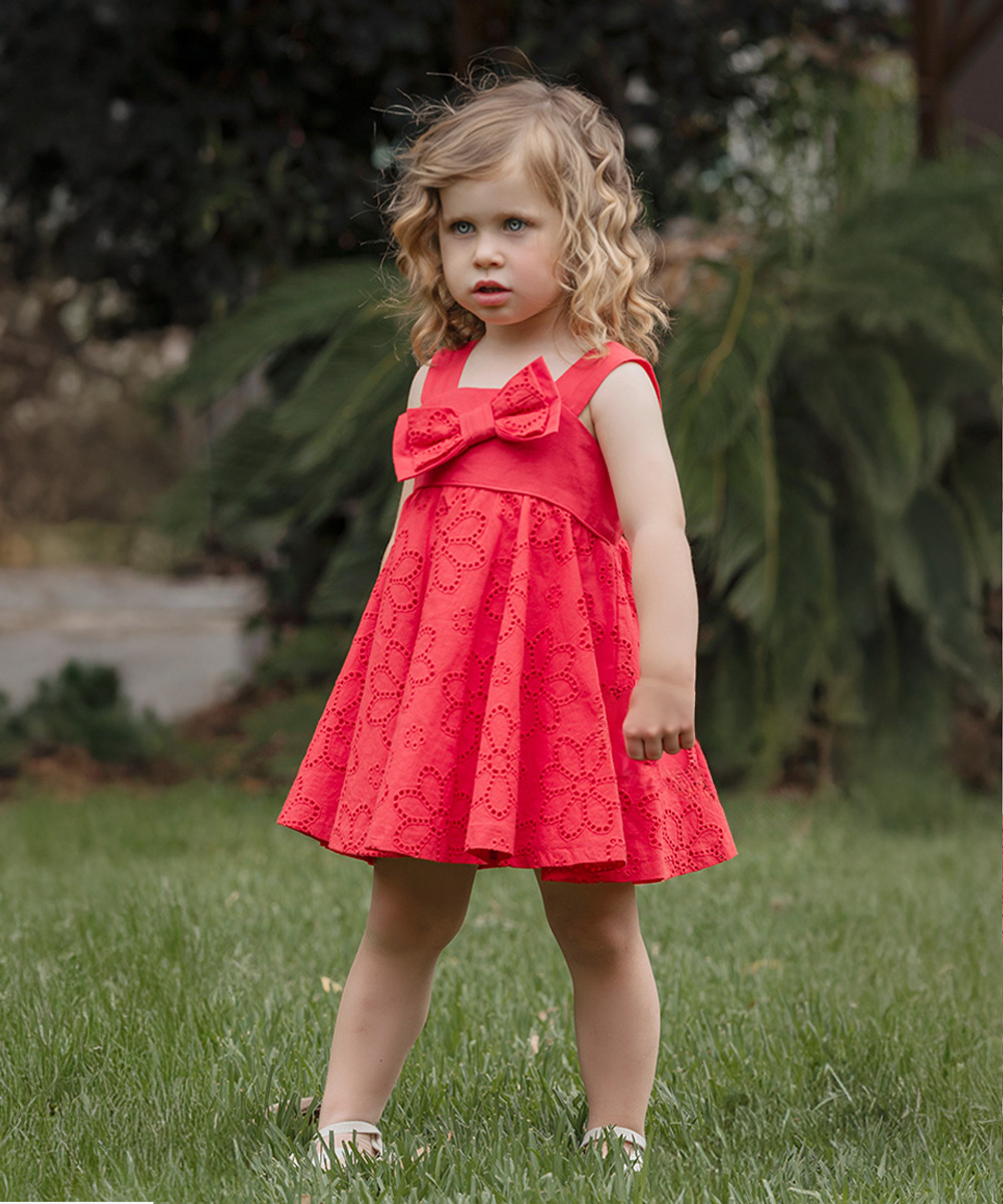 שמלה - Red Elegance - תמונת מוצר 1