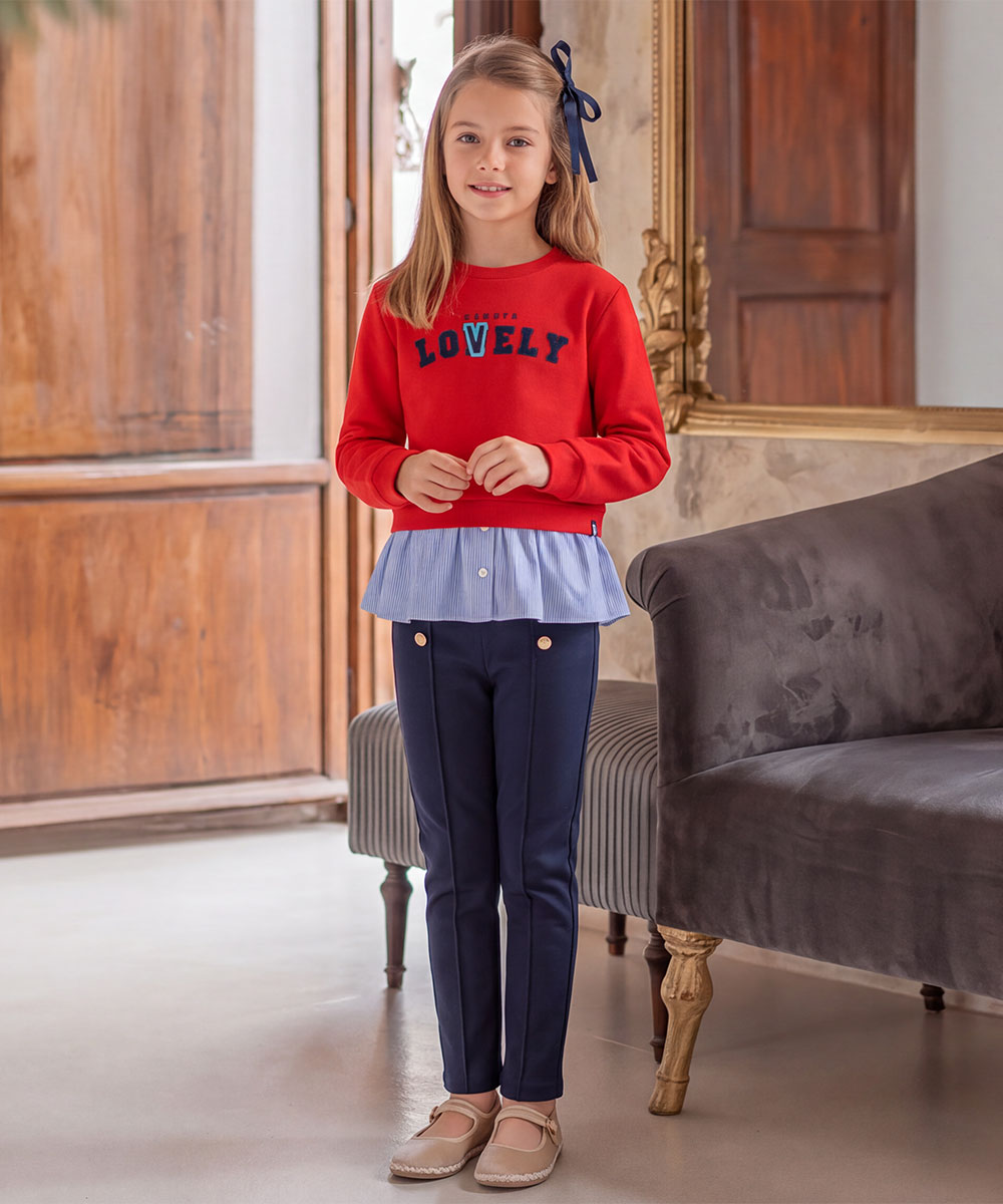 סט 2 חלקים -Varsity Chic - תמונת מוצר 1